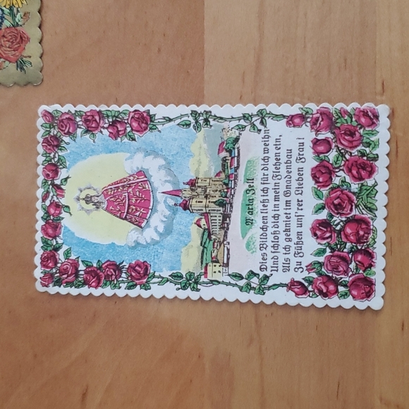 Vintage Prayer Cards Lot Of 3 - Picture 2 of 8